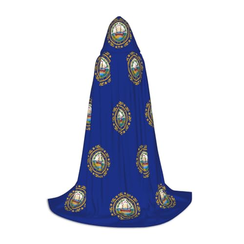 SDEGTHO New Hampshire State Flag Halloween Hooded Cloak Long Hooded Cloak Carnivals Cloak Costumes Hooded Cape Masquerade SDEGTHO New Hampshire State Flag Halloween Hooded Cloak Long Hooded Cloak Carnivals Cloak Costumes Hooded Cape Masquerade von SDEGTHO