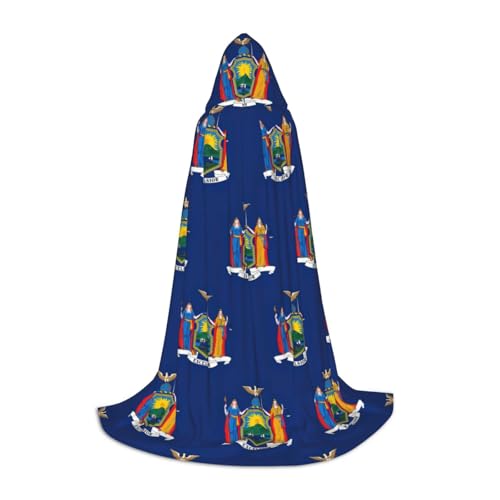 SDEGTHO New York State Flag Halloween Hooded Cloak Long Hooded Cloak Carnivals Cloak Costumes Hooded Cape Masquerade SDEGTHO New York State Flag Halloween Hooded Cloak Long Hooded Cloak Carnivals Cloak Costumes Hooded Cape Masquerade von SDEGTHO