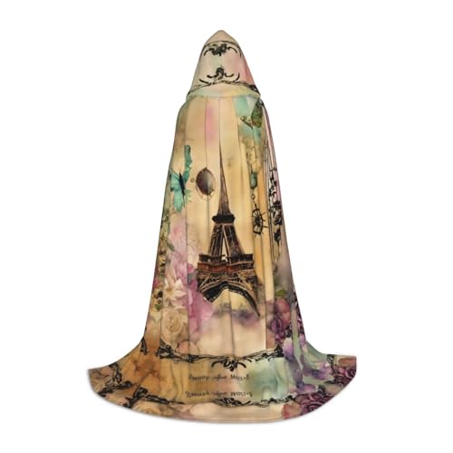 SDEGTHO Paris Eiffelturm Halloween Kapuzenumhang Langer Kapuzenumhang Karneval Umhang Kostüme Kapuzenumhang Maskerade SDEGTHO Paris Eiffelturm Halloween Kapuzenumhang Langer Kapuzenumhang Karneval Umhang Kostüme Kapuzenumhang Maskerade von SDEGTHO