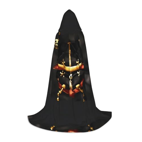 SDEGTHO Piratenflaggen, Halloween-Kapuzenumhang, langer Kapuzenumhang, Karneval, Umhang, Kostüme, Kapuzenumhang, Maskerade SDEGTHO Piratenflaggen, Halloween-Kapuzenumhang, langer Kapuzenumhang, Karneval, Umhang, Kostüme, Kapuzenumhang, Maskerade von SDEGTHO