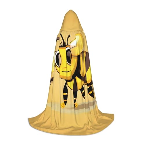 SDEGTHO Süßer Cartoon-Bienen-Umhang mit Kapuze, langer Kapuzenumhang, Karneval, Kostüme, Kapuzenumhang, Maskerade SDEGTHO Süßer Cartoon-Bienen-Umhang mit Kapuze, langer Kapuzenumhang, Karneval, Kostüme, Kapuzenumhang, Maskerade von SDEGTHO