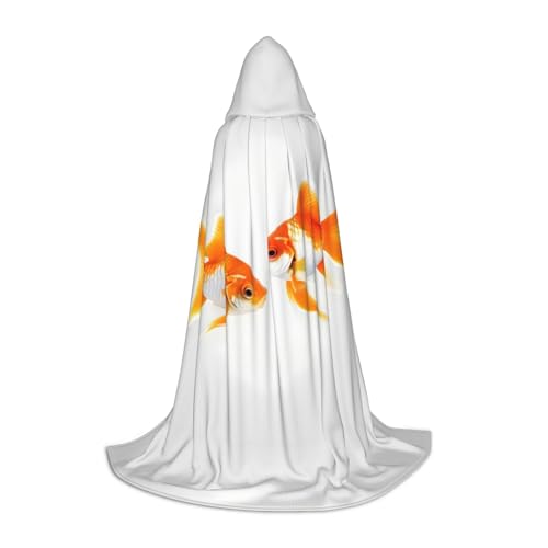 SDEGTHO Süßer Fisch-Halloween-Umhang mit Kapuze, langer Kapuzenumhang, Karneval, Umhang, Kostüme, Kapuzenumhang, Maskerade SDEGTHO Süßer Fisch-Halloween-Umhang mit Kapuze, langer Kapuzenumhang, Karneval, Umhang, Kostüme, Kapuzenumhang, Maskerade von SDEGTHO