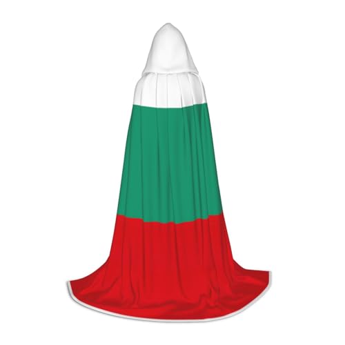 SDEGTHO Umhang mit bulgarischer Flagge, langer Kapuzenumhang, Karneval, Kostüme, Kapuzenumhang, Maskerade SDEGTHO Umhang mit bulgarischer Flagge, langer Kapuzenumhang, Karneval, Kostüme, Kapuzenumhang, Maskerade von SDEGTHO