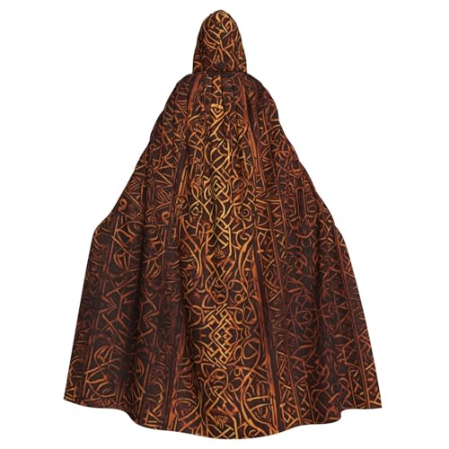 SDEGTHO Ureinwohner Erwachsenenkostüm mit Kapuze, Hexenkostüm für Damen und Herren, Cosplay-Kostüme SDEGTHO Ureinwohner Erwachsenenkostüm mit Kapuze, Hexenkostüm für Damen und Herren, Cosplay-Kostüme von SDEGTHO