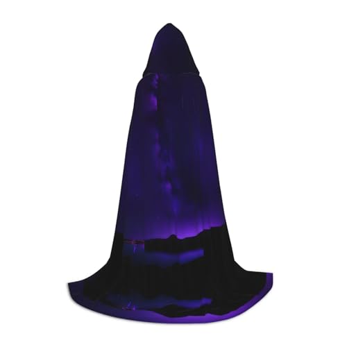 SDEGTHO Violetter Sternenhimmel-Umhang mit Kapuze, langer Kapuzenumhang, Karneval, Kostüme, Kapuzenumhang, Maskerade SDEGTHO Violetter Sternenhimmel-Umhang mit Kapuze, langer Kapuzenumhang, Karneval, Kostüme, Kapuzenumhang, Maskerade von SDEGTHO