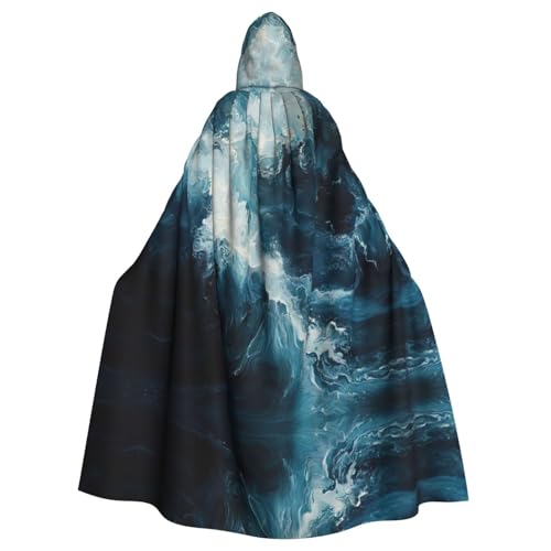 SDEGTHO Within The Tides Erwachsenenkostüm mit Kapuze, Hexenkostüm für Damen und Herren, Cosplay-Kostüme von SDEGTHO