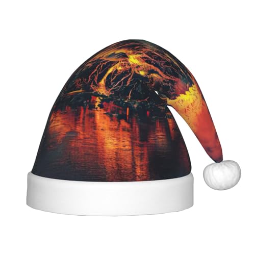 Volcano 1 Packung Weihnachtsmützen Plüsch Nikolausmütze für Jugendliche Weihnachten Kostüm Party und Urlaub Event Volcano 1 Packung Weihnachtsmützen Plüsch Nikolausmütze für Jugendliche Weihnachten Kostüm Party und Urlaub Event von SDEGTHO