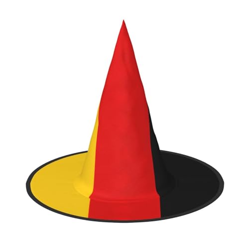 SDFHU Deutsche Flagge Druck Party Hut Halloween Karneval Hexen Hüte für Mottopartys Cosplay Urlaub Dekor von SDFHU