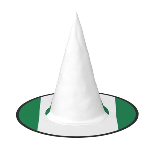 SDFHU Flagge von Nigeria, Partyhut, Halloween, Karneval, Hexenhüte für Mottopartys, Cosplay, Urlaubsdekoration SDFHU Flagge von Nigeria, Partyhut, Halloween, Karneval, Hexenhüte für Mottopartys, Cosplay, Urlaubsdekoration von SDFHU