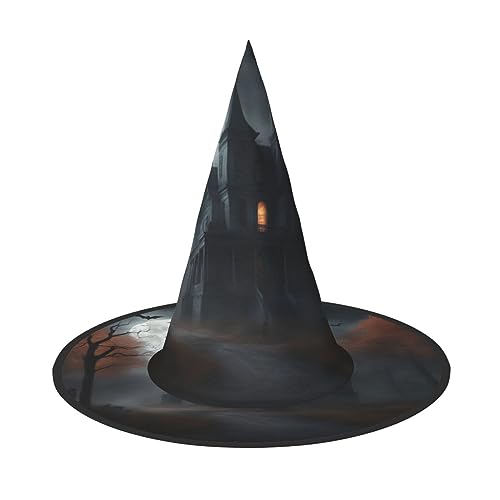 SDFHU Halloween Horror Print Party Hut Halloween Karneval Hexen Hüte für Mottopartys Cosplay Urlaub Dekor von SDFHU