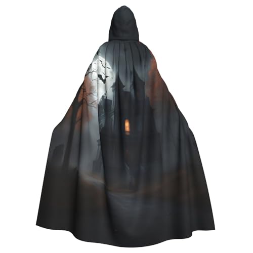 SDFHU Halloween-Umhang mit Horror-Druck, mit Kapuze, Halloween-Umhang, Cosplay, Karneval, Umhang und Themenpartys SDFHU Halloween-Umhang mit Horror-Druck, mit Kapuze, Halloween-Umhang, Cosplay, Karneval, Umhang und Themenpartys von SDFHU
