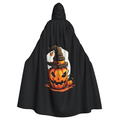 SDFHU Halloween-Umhang mit süßem Kürbisdruck, modischer Kapuzenumhang, Halloween, Cosplay, Karneval, Umhang und Themenpartys SDFHU Halloween-Umhang mit süßem Kürbisdruck, modischer Kapuzenumhang, Halloween, Cosplay, Karneval, Umhang und Themenpartys von SDFHU