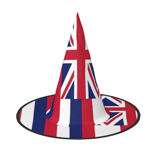 SDFHU Hawaii-Flaggen-Druck, Partyhut, Halloween, Karneval, Hexenhüte für Mottopartys, Cosplay, Urlaubsdekoration SDFHU Hawaii-Flaggen-Druck, Partyhut, Halloween, Karneval, Hexenhüte für Mottopartys, Cosplay, Urlaubsdekoration von SDFHU