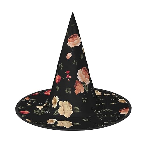 SDFHU Herbst-Hut mit schönem Blumendruck, Partyhut, Halloween, Karneval, Hexenhüte für Mottopartys, Cosplay, Urlaubsdekoration SDFHU Herbst-Hut mit schönem Blumendruck, Partyhut, Halloween, Karneval, Hexenhüte für Mottopartys, Cosplay, Urlaubsdekoration von SDFHU