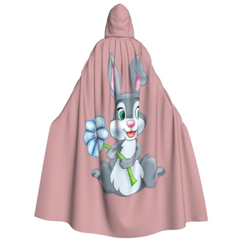 SDFHU Lustiger Osterhasen-Druck, Karneval, stilvoller Umhang mit Kapuze für Cosplay, Maskerade, Bälle und Themenveranstaltungen SDFHU Lustiger Osterhasen-Druck, Karneval, stilvoller Umhang mit Kapuze für Cosplay, Maskerade, Bälle und Themenveranstaltungen von SDFHU