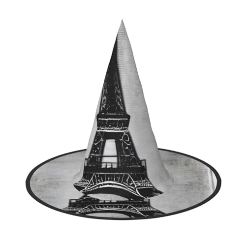 SDFHU Pariser Kaffee Eiffelturm Druck Party Hut Halloween Karneval Hexen Hüte für Mottopartys Cosplay Urlaub Dekor SDFHU Pariser Kaffee Eiffelturm Druck Party Hut Halloween Karneval Hexen Hüte für Mottopartys Cosplay Urlaub Dekor von SDFHU