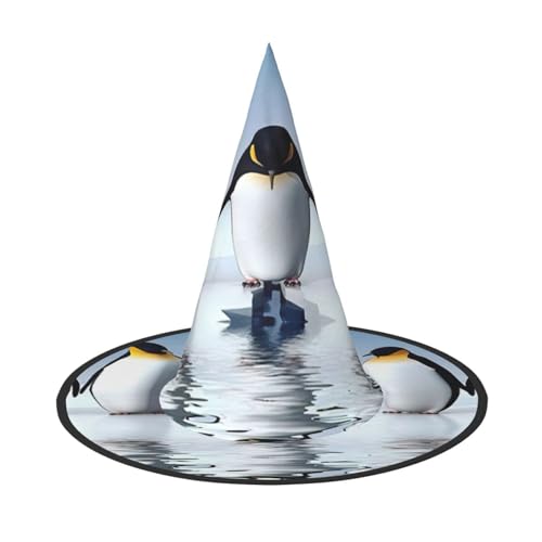 SDFHU Partyhut mit Pinguin-Druck, Halloween, Karneval, Hexenhüte für Mottopartys, Cosplay, Urlaubsdekoration SDFHU Partyhut mit Pinguin-Druck, Halloween, Karneval, Hexenhüte für Mottopartys, Cosplay, Urlaubsdekoration von SDFHU