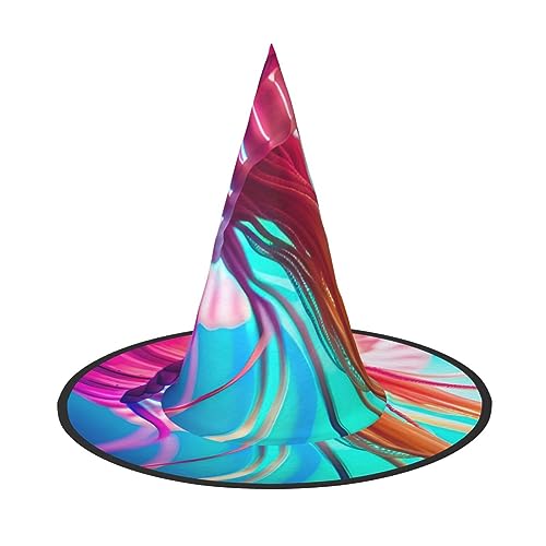 SDFHU Partyhut mit farbigen Quallen, Halloween, Karneval, Hexenhüte für Mottopartys, Cosplay, Urlaubsdekoration SDFHU Partyhut mit farbigen Quallen, Halloween, Karneval, Hexenhüte für Mottopartys, Cosplay, Urlaubsdekoration von SDFHU