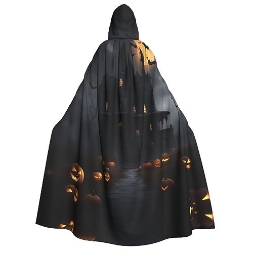 SDFHU Stylischer Umhang mit Kapuze für Halloween, Gothic, Karneval, Cosplay, Maskerade, Bälle und Themenveranstaltungen SDFHU Stylischer Umhang mit Kapuze für Halloween, Gothic, Karneval, Cosplay, Maskerade, Bälle und Themenveranstaltungen von SDFHU