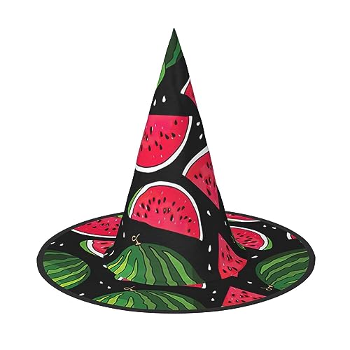 SDFHU Wassermelonen-Druck, Partyhut, Halloween, Karneval, Hexenhüte für Mottopartys, Cosplay, Urlaubsdekoration SDFHU Wassermelonen-Druck, Partyhut, Halloween, Karneval, Hexenhüte für Mottopartys, Cosplay, Urlaubsdekoration von SDFHU