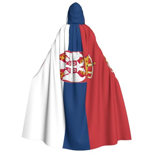 Stilvoller Umhang mit der Flagge von Serbien, für Cosplay, Maskerade, Bälle und Themenveranstaltungen Stilvoller Umhang mit der Flagge von Serbien, für Cosplay, Maskerade, Bälle und Themenveranstaltungen von SDFHU