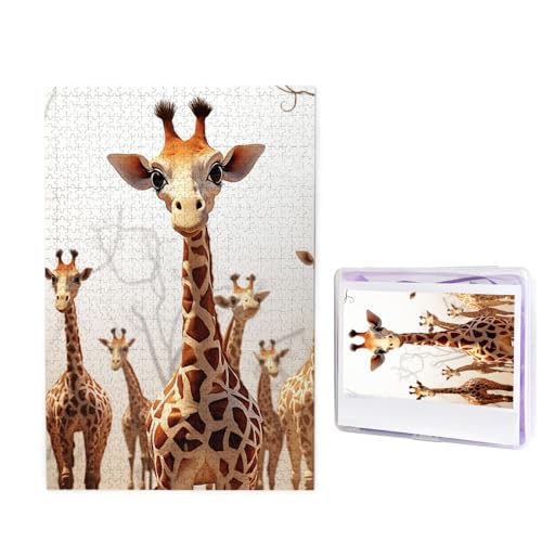 Puzzle für Erwachsene, 1000 Teile, personalisierte Holzpuzzle, lustig, herausfordernd, Puzzle, Kunstwerk für Familie, Hochzeit, Geburtstag, Abschlussfeier, Geschenke (74,9 x 50 cm) von SDTYKHJ