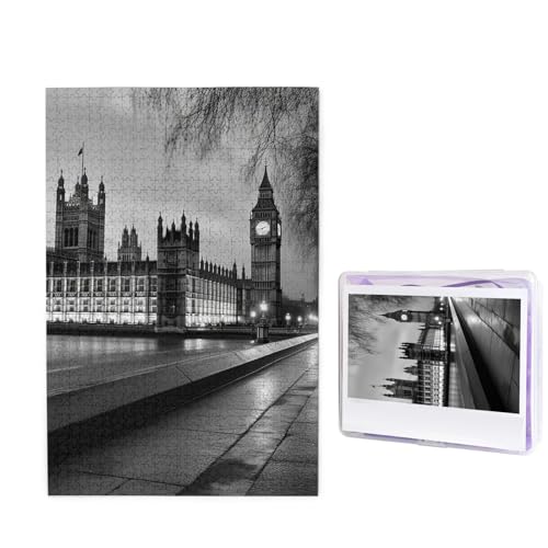 Puzzle für Erwachsene, 1000 Teile, personalisierte Holzpuzzle, lustig, herausfordernd, Puzzle, Kunstwerk für Familie, Hochzeit, Geburtstag, Abschlussfeier, Geschenke (74,9 x 50 cm) von SDTYKHJ