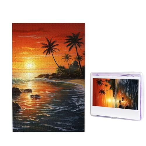 Puzzle für Erwachsene, 1000 Teile, personalisierte Holzpuzzle, lustig, herausfordernd, Puzzle, Kunstwerk für Familie, Hochzeit, Geburtstag, Abschlussfeier, Geschenke (74,9 x 50 cm) von SDTYKHJ