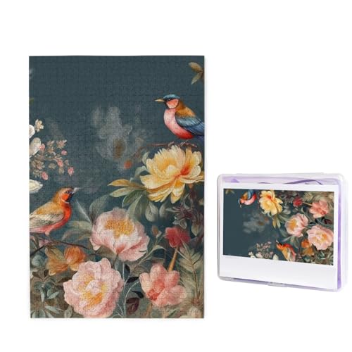 Puzzle für Erwachsene, 1000 Teile, personalisierte Holzpuzzle, lustig, herausfordernd, Puzzle, Kunstwerk für Familie, Hochzeit, Geburtstag, Abschlussfeier, Geschenke (74,9 x 50 cm) von SDTYKHJ