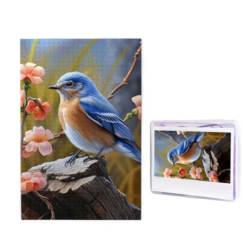 Puzzle für Erwachsene, 1000 Teile, personalisierte Holzpuzzle, lustig, herausfordernd, Puzzle, Kunstwerk für Familie, Hochzeit, Geburtstag, Abschlussfeier, Geschenke (74,9 x 50 cm) von SDTYKHJ