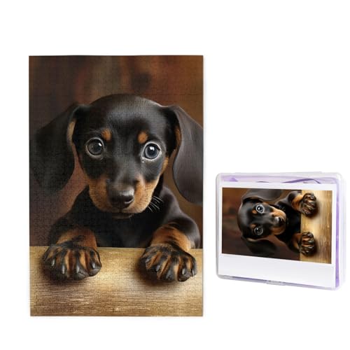 Puzzle für Erwachsene, 1000 Teile, personalisierte Holzpuzzle, lustig, herausfordernd, Puzzle, Kunstwerk für Familie, Hochzeit, Geburtstag, Abschlussfeier, Geschenke (74,9 x 50 cm) von SDTYKHJ