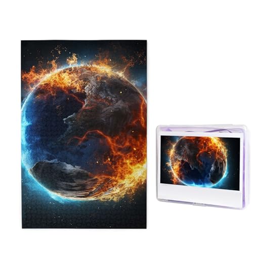 Puzzle für Erwachsene, 1000 Teile, personalisierte Holzpuzzle, lustig, herausfordernd, Puzzle, Kunstwerk für Familie, Hochzeit, Geburtstag, Abschlussfeier, Geschenke (74,9 x 50 cm) von SDTYKHJ