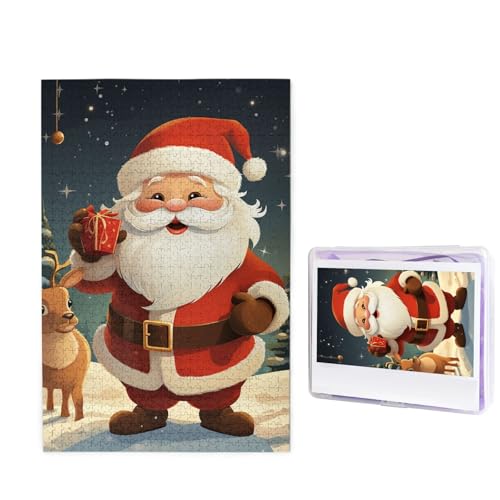 Puzzle für Erwachsene, 1000 Teile, personalisierte Holzpuzzle, lustig, herausfordernd, Puzzle, Kunstwerk für Familie, Hochzeit, Geburtstag, Abschlussfeier, Geschenke (74,9 x 50 cm) von SDTYKHJ
