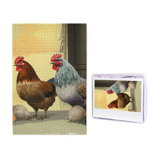 Puzzle für Erwachsene, 1000 Teile, personalisierte Holzpuzzle, lustig, herausfordernd, Puzzle, Kunstwerk für Familie, Hochzeit, Geburtstag, Abschlussfeier, Geschenke (74,9 x 50 cm) von SDTYKHJ