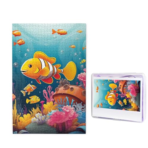 Puzzle für Erwachsene, 1000 Teile, personalisierte Holzpuzzle, lustig, herausfordernd, Puzzle, Kunstwerk für Familie, Hochzeit, Geburtstag, Abschlussfeier, Geschenke (74,9 x 50 cm) von SDTYKHJ