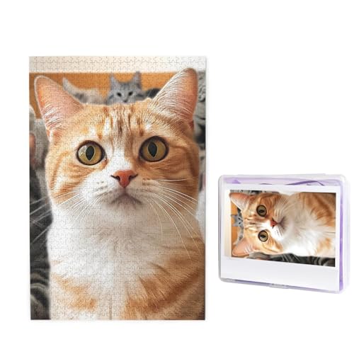 Puzzle für Erwachsene, 1000 Teile, personalisierte Holzpuzzle, lustig, herausfordernd, Puzzle, Kunstwerk für Familie, Hochzeit, Geburtstag, Abschlussfeier, Geschenke (74,9 x 50 cm) von SDTYKHJ