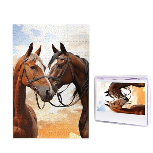 Puzzle für Erwachsene, 1000 Teile, personalisierte Holzpuzzle, lustig, herausfordernd, Puzzle, Kunstwerk für Familie, Hochzeit, Geburtstag, Abschlussfeier, Geschenke (74,9 x 50 cm) von SDTYKHJ
