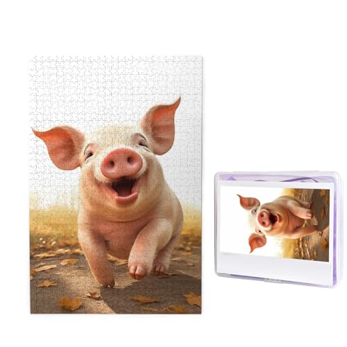 Puzzle für Erwachsene, 1000 Teile, personalisierte Holzpuzzle, lustig, herausfordernd, Puzzle, Kunstwerk für Familie, Hochzeit, Geburtstag, Abschlussfeier, Geschenke (74,9 x 50 cm) von SDTYKHJ