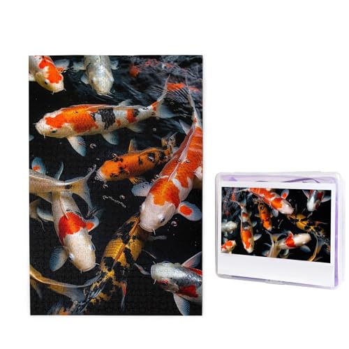 Puzzle für Erwachsene, 1000 Teile, personalisierte Holzpuzzle, lustig, herausfordernd, Puzzle, Kunstwerk für Familie, Hochzeit, Geburtstag, Abschlussfeier, Geschenke (74,9 x 50 cm) von SDTYKHJ