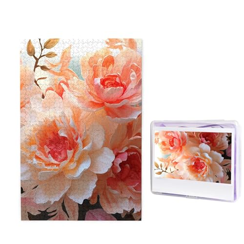 Puzzle für Erwachsene, 1000 Teile, personalisierte Holzpuzzle, lustig, herausfordernd, Puzzle, Kunstwerk für Familie, Hochzeit, Geburtstag, Abschlussfeier, Geschenke (74,9 x 50 cm) von SDTYKHJ
