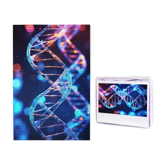 Puzzle für Erwachsene, 1000 Teile, personalisierte Holzpuzzle, lustig, herausfordernd, Puzzle, Kunstwerk für Familie, Hochzeit, Geburtstag, Abschlussfeier, Geschenke (74,9 x 50 cm) von SDTYKHJ
