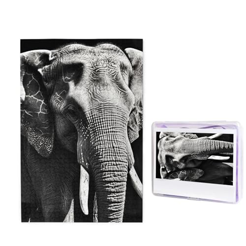 Puzzle für Erwachsene, 1000 Teile, personalisierte Holzpuzzle, lustig, herausfordernd, Puzzle, Kunstwerk für Familie, Hochzeit, Geburtstag, Abschlussfeier, Geschenke (74,9 x 50 cm) von SDTYKHJ