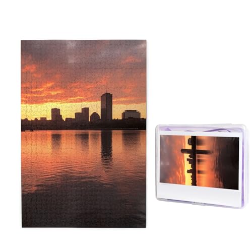 Puzzle für Erwachsene, 1000 Teile, personalisierte Holzpuzzle, lustig, herausfordernd, Puzzle, Kunstwerk für Familie, Hochzeit, Geburtstag, Abschlussfeier, Geschenke (74,9 x 50 cm) von SDTYKHJ