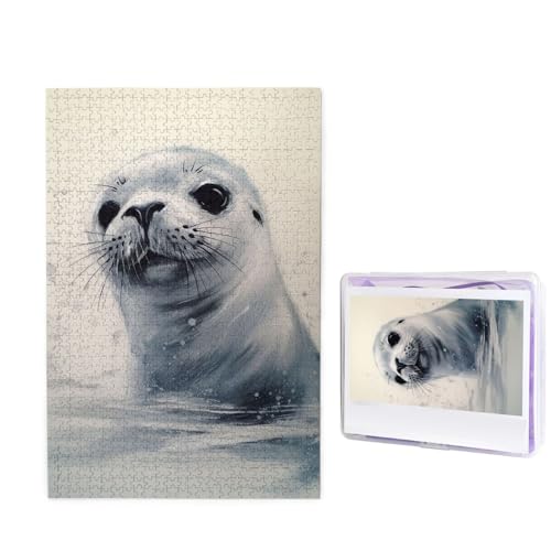 Puzzle für Erwachsene, 1000 Teile, personalisierte Holzpuzzle, lustig, herausfordernd, Puzzle, Kunstwerk für Familie, Hochzeit, Geburtstag, Abschlussfeier, Geschenke (74,9 x 50 cm) von SDTYKHJ