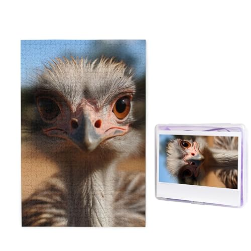 Puzzle für Erwachsene, 1000 Teile, personalisierte Holzpuzzle, lustig, herausfordernd, Puzzle, Kunstwerk für Familie, Hochzeit, Geburtstag, Abschlussfeier, Geschenke (74,9 x 50 cm) von SDTYKHJ