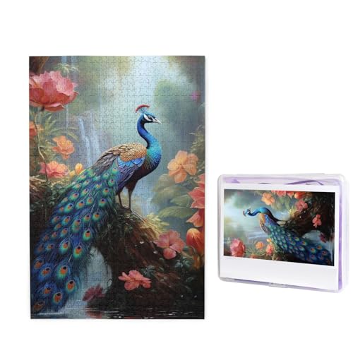 Puzzle für Erwachsene, 1000 Teile, personalisierte Holzpuzzle, lustig, herausfordernd, Puzzle, Kunstwerk für Familie, Hochzeit, Geburtstag, Abschlussfeier, Geschenke (74,9 x 50 cm) von SDTYKHJ