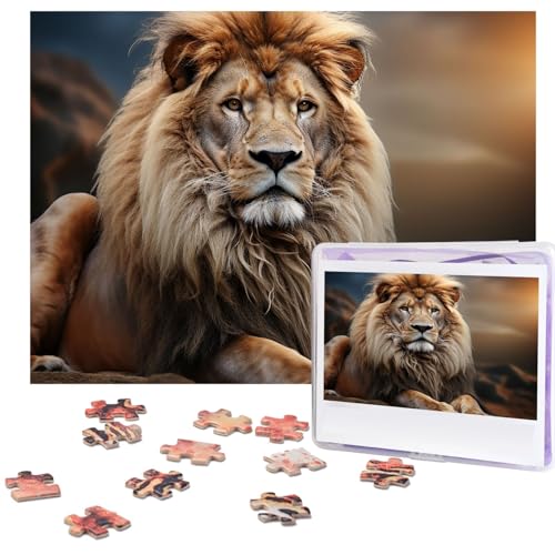 Puzzle für Erwachsene, 500 Teile, personalisiertes Holzpuzzle, lustig, herausfordernd, Puzzle, Kunstwerk für Familie, Hochzeit, Geburtstag, Abschlussfeier, Geschenke (52,1 x 37,8 cm) von SDTYKHJ
