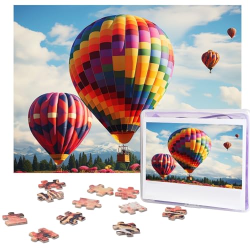 Puzzle für Erwachsene, 500 Teile, personalisiertes Holzpuzzle, lustig, herausfordernd, Puzzle, Kunstwerk für Familie, Hochzeit, Geburtstag, Abschlussfeier, Geschenke (52,1 x 37,8 cm) von SDTYKHJ