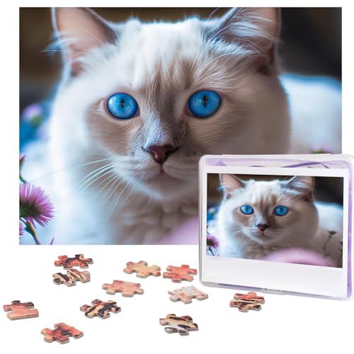 Puzzle für Erwachsene, 500 Teile, personalisiertes Holzpuzzle, lustig, herausfordernd, Puzzle, Kunstwerk für Familie, Hochzeit, Geburtstag, Abschlussfeier, Geschenke (52,1 x 37,8 cm) von SDTYKHJ