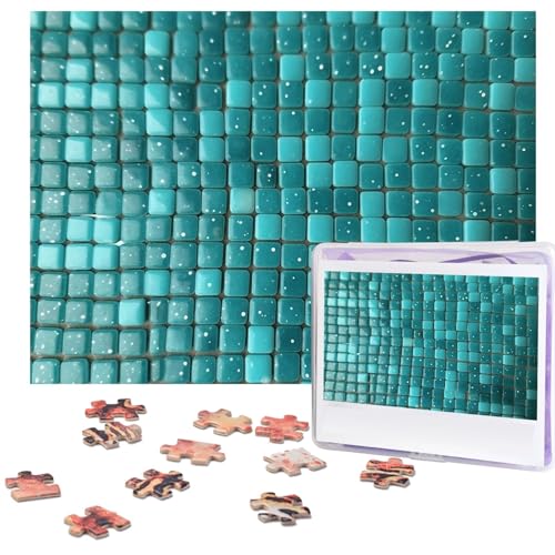 Puzzle für Erwachsene, 500 Teile, personalisiertes Holzpuzzle, lustig, herausfordernd, Puzzle, Kunstwerk für Familie, Hochzeit, Geburtstag, Abschlussfeier, Geschenke (52,1 x 37,8 cm) von SDTYKHJ